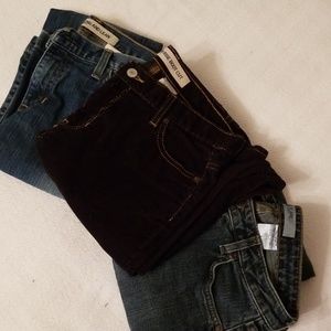 GAP 6L / Tall Jeans lot, 3 pairs!